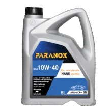 روغن موتور خودرو پارانوکس مدل 10W-40 SN حجم 5 لیتر