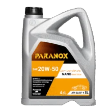 روغن موتور خودرو پارانوکس مدل 20W-50 SL حجم 4.5 لیتر