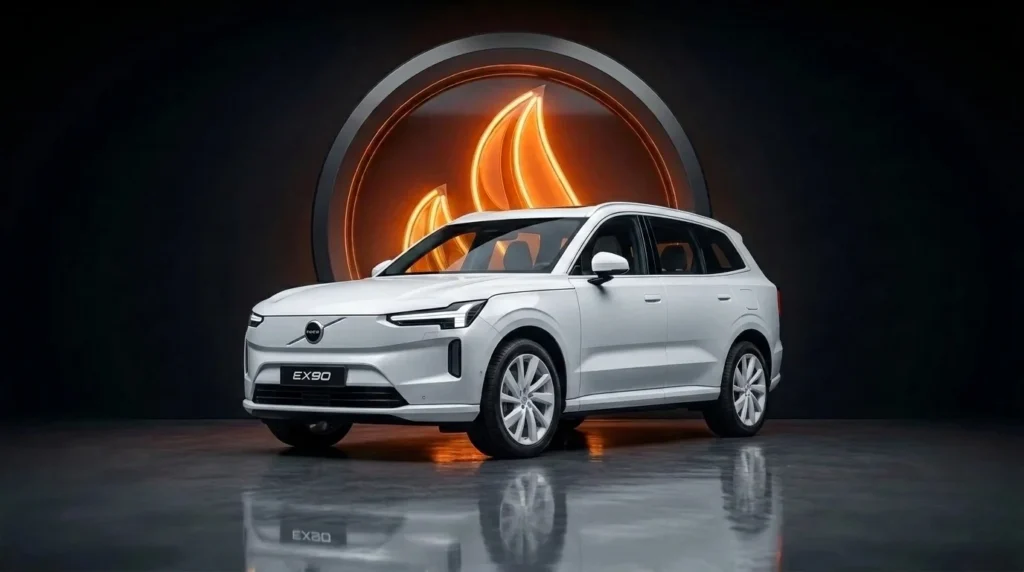 Volvo XC90 large SUV و Volvo EX90 electric large SUV