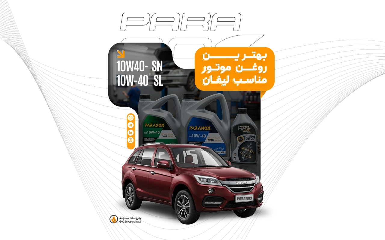 راهنمای انتخاب خرید بهترین روغن موتور و گیربکس لیفان(X50 ،630 ،530 ،720 ،X60) تصویر شاخص